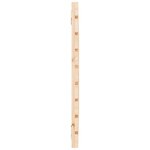 vidaXL Tête de lit murale 81x3x63 cm Bois massif de pin