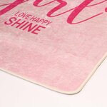 Tapis enfant SUPER GIRLS 120 x 160 cm - Rose