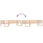 vidaXL Cadre de lit pour enfants 90x190 cm bois de pin massif