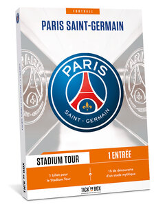 Coffret cadeau - TICKETBOX - PSG Stadium Tour - 1 personne