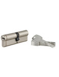 THIRARD - Cylindre de serrure débrayable Transit 1  45x55mm  5 clés  nickelé