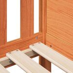 vidaXL Cadre de lit d'enfants forme de maison 80x200cm bois massif pin