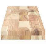vidaXL Étagère flottante 120x20x4 cm bois d'acacia massif non traité