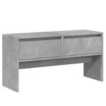 vidaXL Ensemble de meubles de couloir 4 Pièces gris béton bois ingénierie