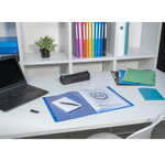 Protège-documents En Polypropylène Souple Opak 20 Vues - A4 - Bleu Clair - X 25 - Exacompta