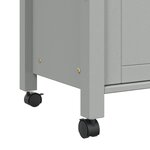 vidaXL Chariot de cuisine MONZA 60x40x90 cm bois massif de pin