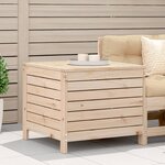 vidaXL Repose-pied de jardin 62x63 5x53 5 cm bois de pin massif