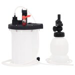 vidaXL Purgeur de frein blanc et noir 3 L