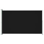 vidaXL Auvent latéral rétractable de patio 200x300 cm Noir