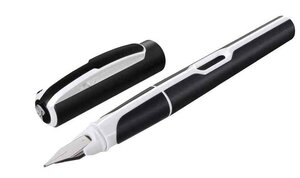 Stylo plume à cartouche style 'Black & White' Pte Moyenne PELIKAN