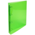 Classeur 4 Anneaux 30 Mm Polypropylène Crystal - A4 Maxi - Couleurs Assorties - X 20 - Exacompta