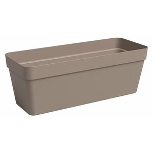 Jardinière rectangulaire taupe 49 9 x 20 x hauteur 18 1 cm