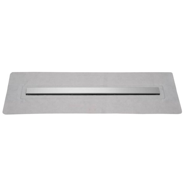 SCHÜTTE Siphon de sol de douche avec couvercle en inox 95 5 cm