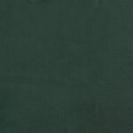 vidaXL Cadre de lit Vert foncé 140x200 cm Velours
