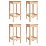 vidaXL Ensemble de bar de jardin 5 Pièces bois de pin massif