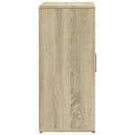 vidaXL Buffet chêne sonoma 60x31x70 cm bois d'ingénierie