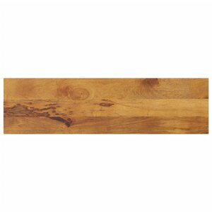 vidaXL Dessus de table 110x20x2 5cm rectangulaire bois massif manguier