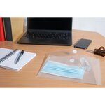 Sachet De 5 Mini Pochettes-enveloppes Polypropylène - A5 - Couleurs Assorties - X 10 - Exacompta