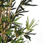 vidaXL Bambou artificiel 1104 feuilles 180 cm vert