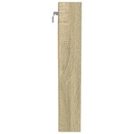 vidaXL Armoire à vitrine chêne sonoma 100x8 5x50 cm bois d'ingénierie