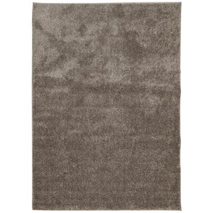 vidaXL Tapis ISTAN à poils longs aspect brillant gris 240x340 cm