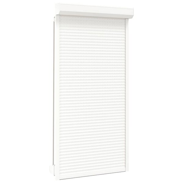vidaXL Volet roulant aluminium 110x220 cm blanc