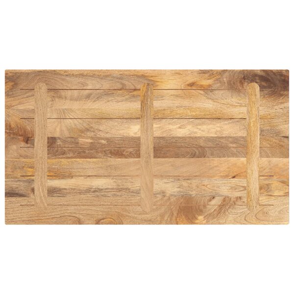 vidaXL Dessus de table 120x60x3 8cm rectangulaire bois massif manguier