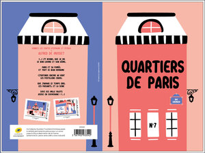 Collector de 8 timbres - Quartiers de Paris - Lettre Verte
