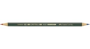 Crayon copie CASTELL DOCUMENT Indélébile Bicolore Bleu/rouge FABER-CASTELL