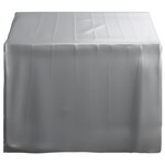 vidaXL Tente de rangement Gris 180x180 cm Acier galvanisé