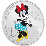 Pièce de monnaie 2 Dollars Niue 2023 1 once argent BE – Minnie Mouse