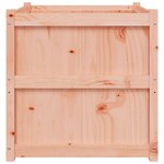 vidaXL Jardinière 70x70x70 cm bois massif de douglas