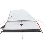vidaXL Tente familiale à dôme 6 personnes tissu occultant imperméable
