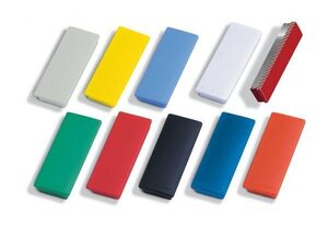 Aimant rectangulaire, vert MAGNÉTOPLAN