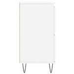 vidaXL Buffets 2 Pièces blanc bois d'ingénierie