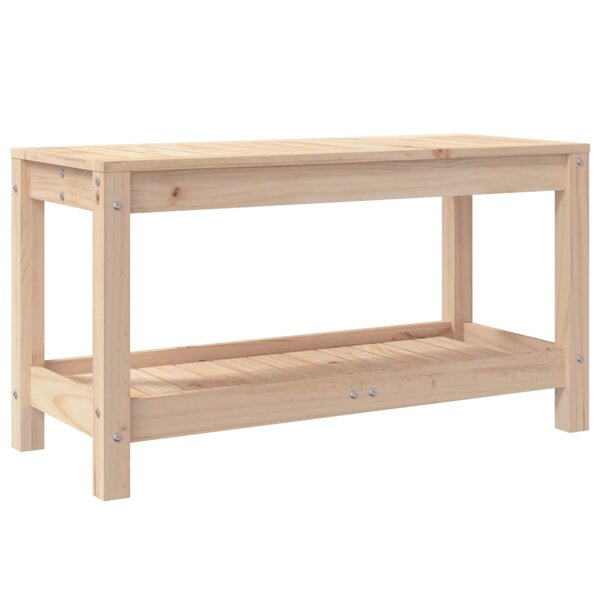 vidaXL Banc de jardin 82 5x35x45 cm bois massif de pin