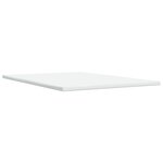 vidaXL Sommier à lattes de lit avec matelas Gris foncé 140x190cm Tissu