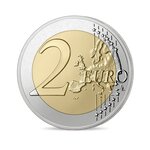 Pièce de monnaie 2 euro commémorative France 2022 - Programme Erasmus