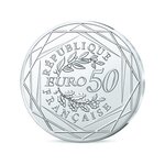 DC COMICS - Monnaie de 50€ Argent JUSTICE LEAGUE Vintage