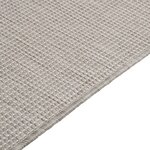 vidaXL Tapis à tissage plat d'extérieur 200x280 cm Taupe