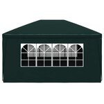 vidaXL Tente de réception 3x4 m Vert