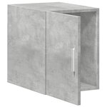 vidaXL Armoire murale gris béton 30x42 5x40 cm bois d'ingénierie