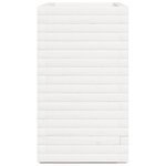 vidaXL Jardinière blanc 90x40x72 cm bois de pin massif