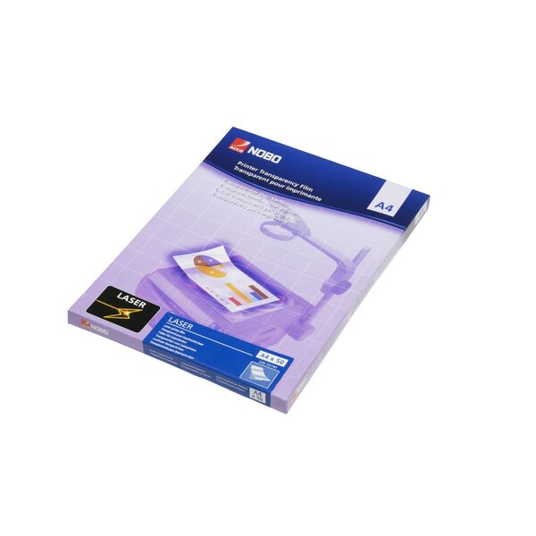 Film laser transparent, A4, 210 x 297 mm, transparent (paquet 50 unités)