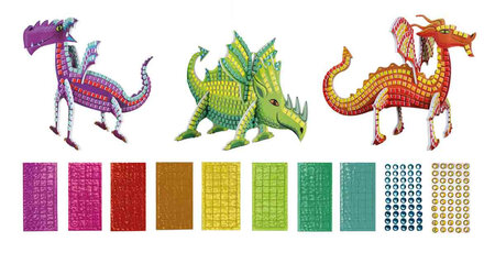 Kit créatif enfant Mosaïque Dragon 3D