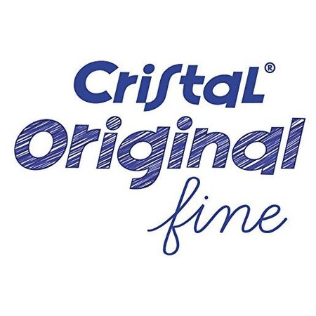 Stylo bille - Bleu - Cristal Original - Pointe fine - Bic - Stylos