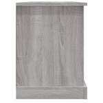 vidaXL Meuble TV sonoma gris 99 5x35 5x48 cm bois d'ingénierie