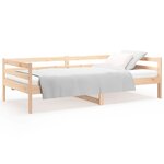 vidaXL Lit de jour 80x200 cm Bois de pin massif