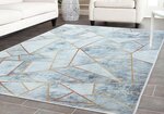 Tapis d'intérieur Grafic 120 x 180 cm - Gris