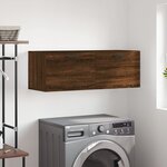 vidaXL Armoire murale chêne marron 100x36 5x35 cm bois d'ingénierie